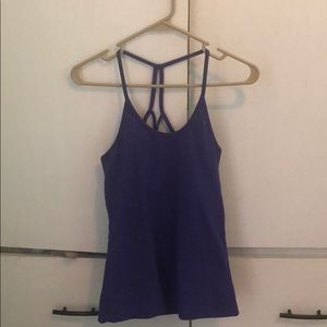 Kira Grace Purple Yoga Top